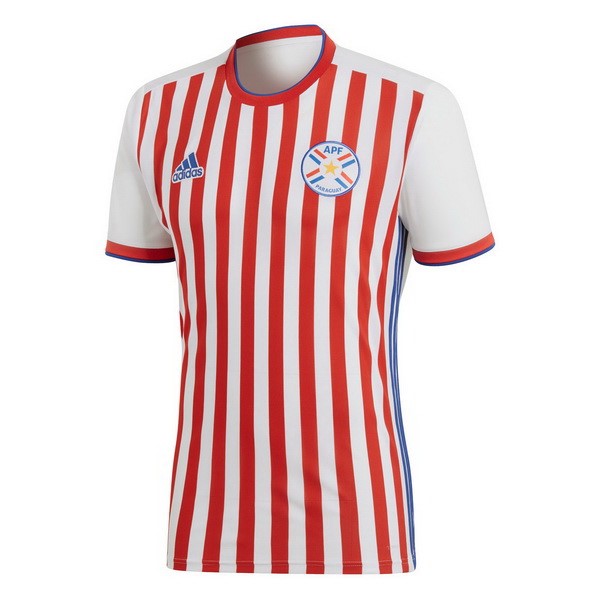 Thailande Maillot Football Paraguay Domicile 2018 Rouge